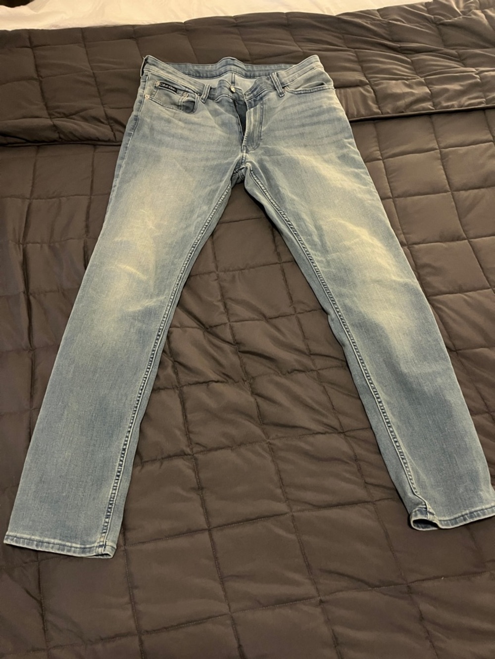 Calvin Klein Light Wash Slim Men's Jeans